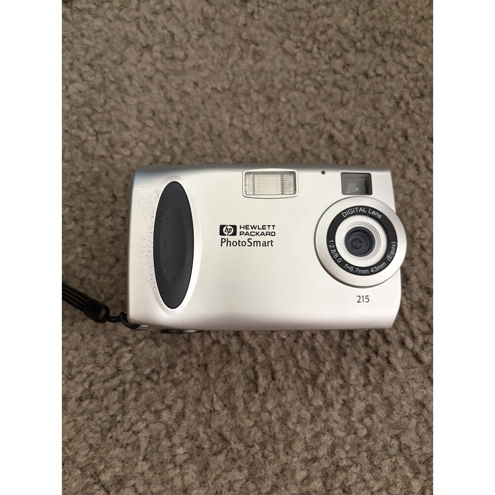 HP PhotoSmart 215 Vintage Digicam  Y2K TESTED WORKS